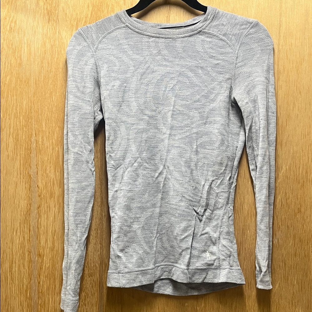 Smartwool Merino 250 Heather Gray Top XS